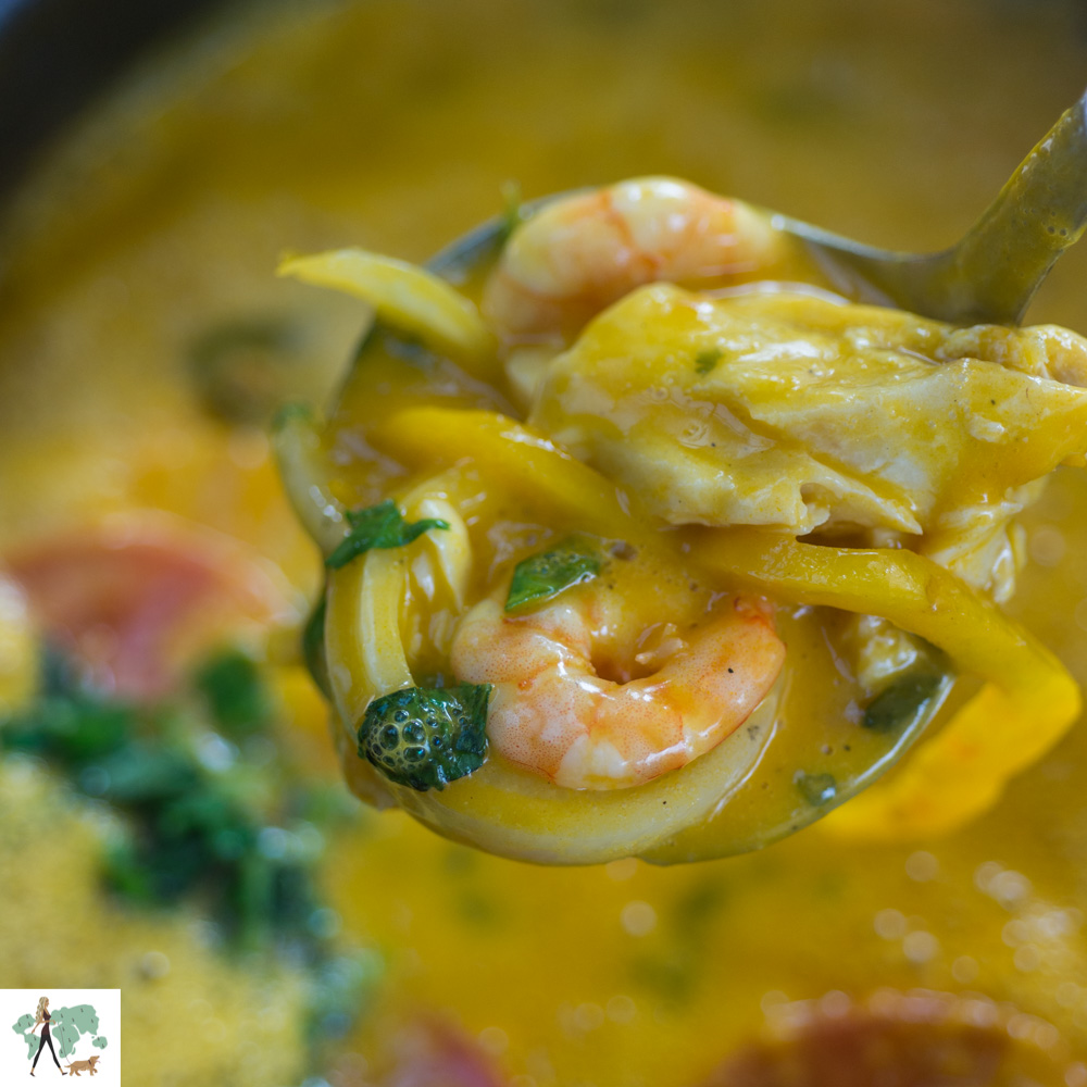 moqueca de peixe e camarão