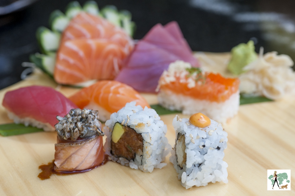 Tatá Sushi no Itaim é pet friendly combinado de sushi e sashimi