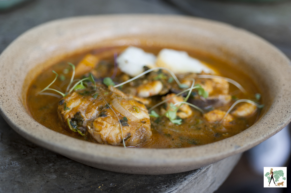prato de peixe ensopado