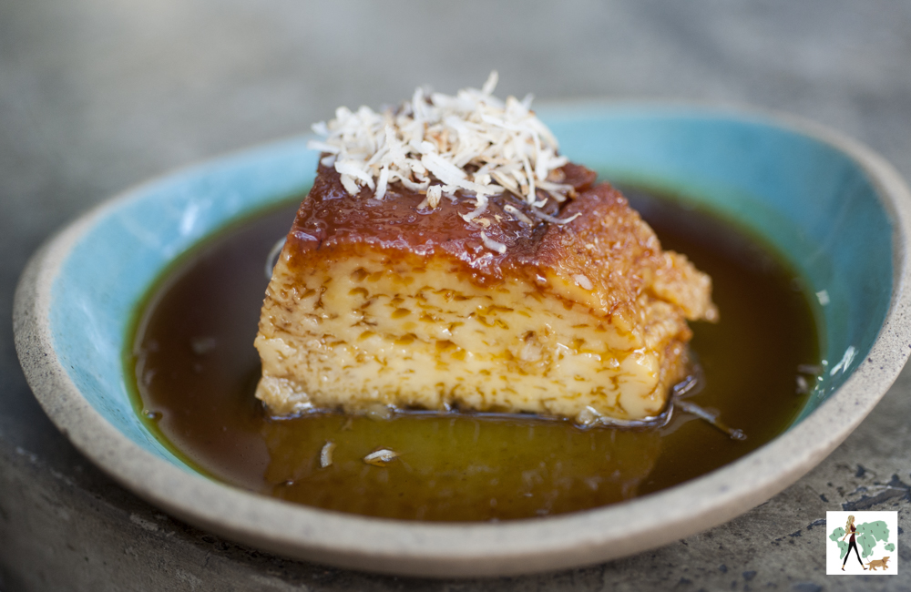 flan de coco