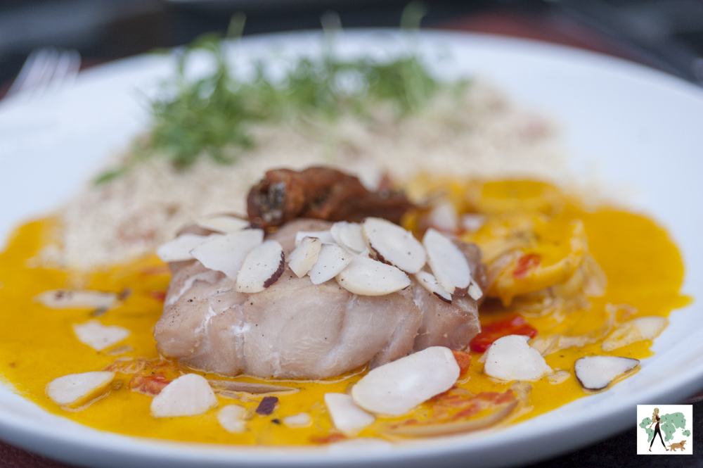 peixe em moqueca com banana da Terra