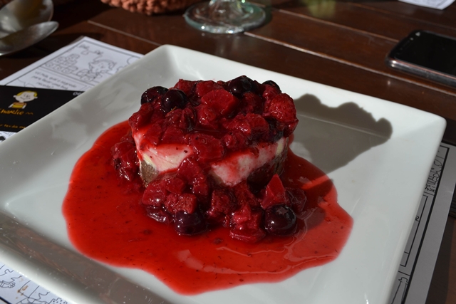 Cheesecake de frutas vermelhas