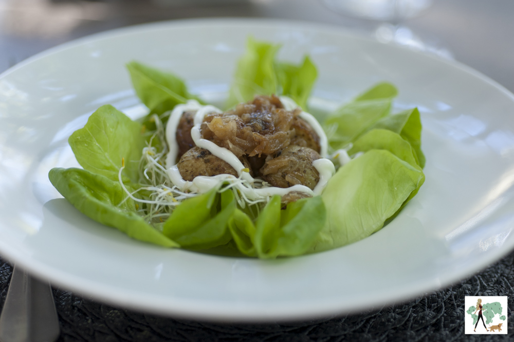 prato de salada do Le Bistrot
