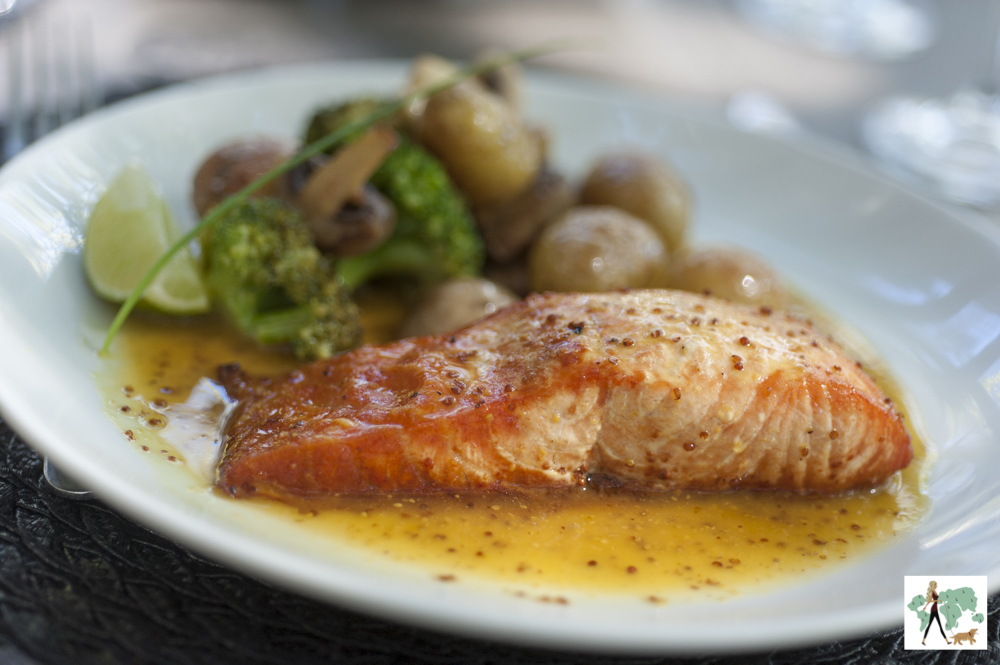 salmão grelhado