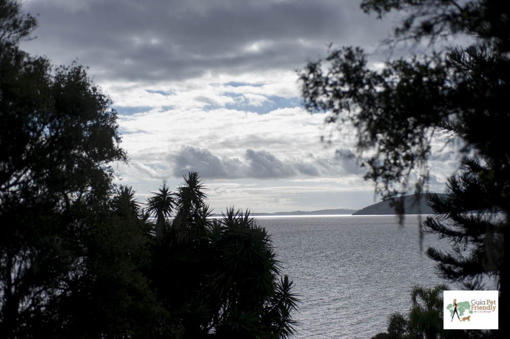 vista do O Butiá para o rio