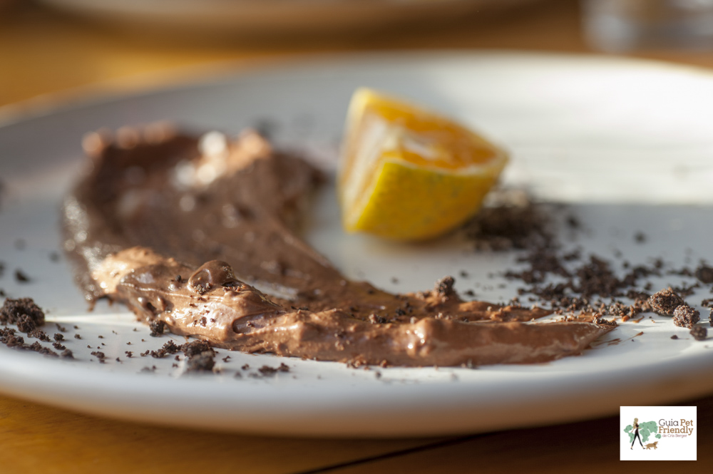 chocolate com laranja do O Butiá