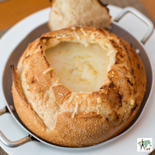 creme de queijo no pão