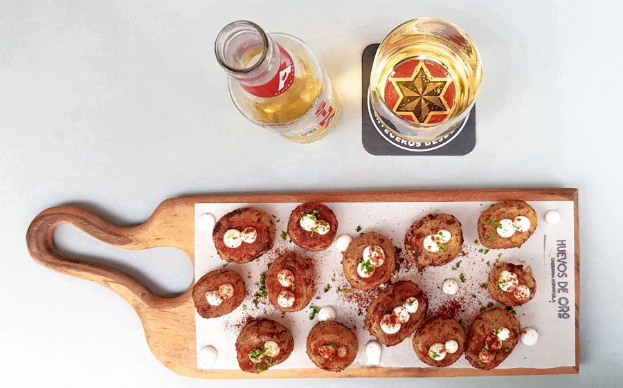 tábuas de tapas no Huevos de Oro pet friendly