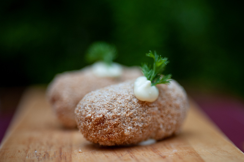 croquete de carne do Duas Terezas